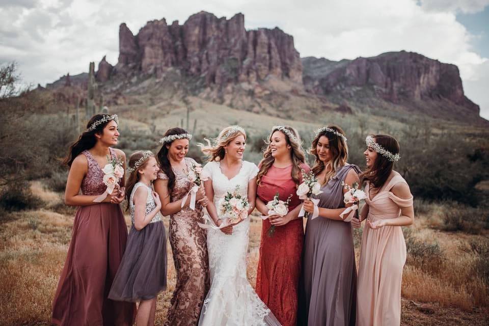 Elegant wedding floral arrangement